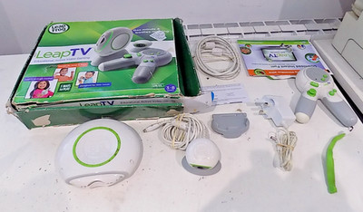 Leap Frog Leap TV Boxed Konsole Bundle UNGETESTET ERSATZTEILE/TEILE