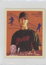 2008 Upper Deck Goudey Mini Red Back Tim Lincecum #159 0af