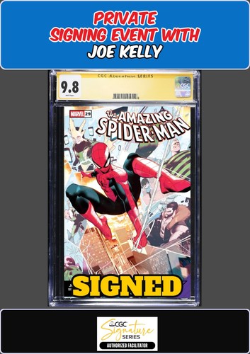AMAZING SPIDER-MAN #29 SIMONE DI MEO WHAT IF CGC SS JOE KELLY SIGNED PRESALE