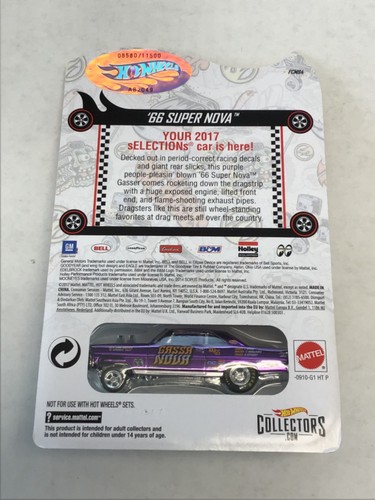 Hot Wheels RLC Purple ‘66 Super Nova #8580/11500 - Picture 9 of 10