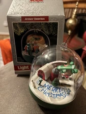 Hallmark 1989 LIGHT And MOTION Christmas Ornament “Spirit Of St. Nick” W/Box