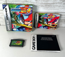 GBA MEGA MAN ZERO 4 Complete MINT CIB Game Boy Gameboy Advance Capcom Megaman