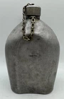 WW1 era US Army Military Aluminum Canteen 1918 Dated LF&C Marked NO POUCH