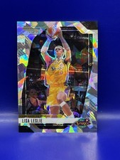 2024 Panini Prizm WNBA #98 Lisa Leslie Cracked Ice Prizm Los Angeles Sparks