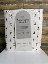 Threshold Full Performance Sheet Set-Tulip Toss NEW