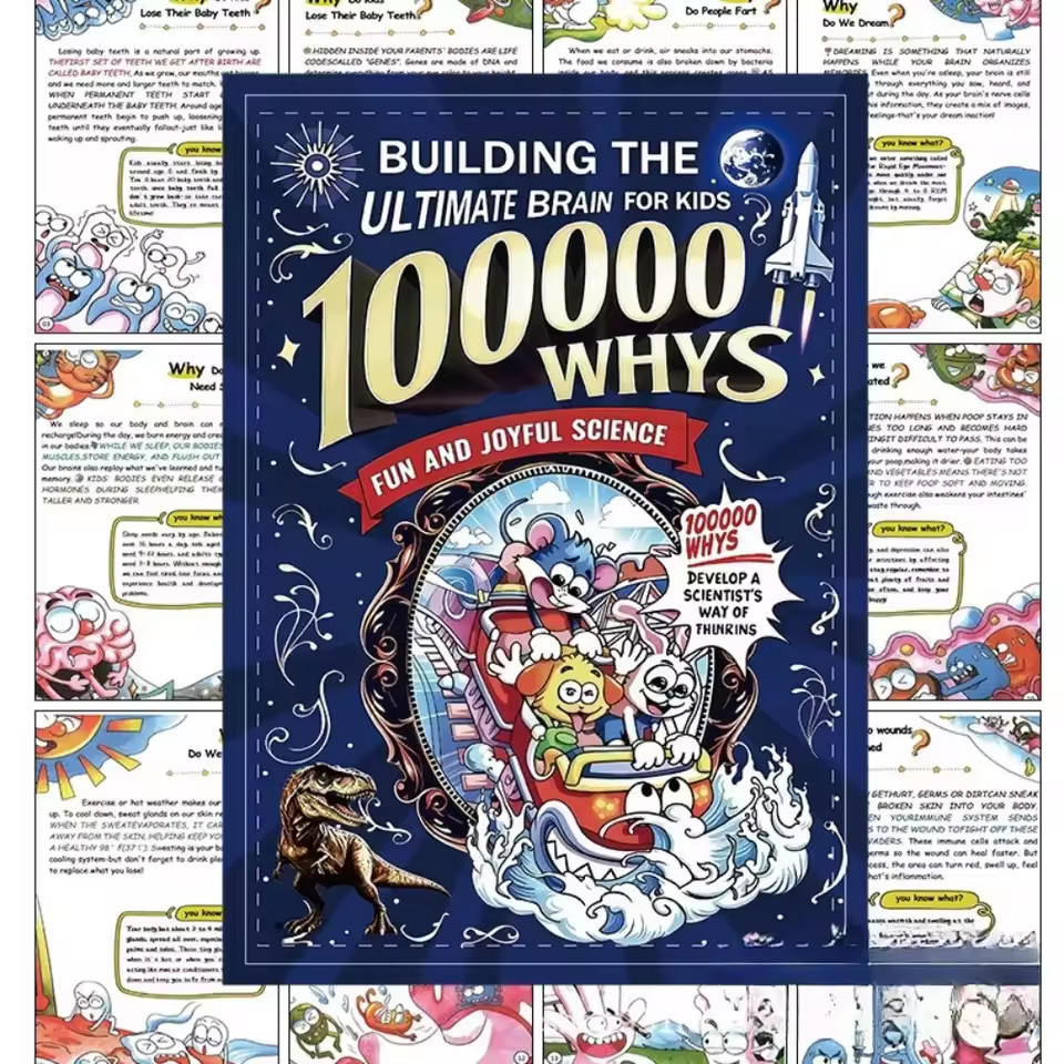 10000 Whys Fun and Joyful Science Building the Ultimate Brain for Kids Book