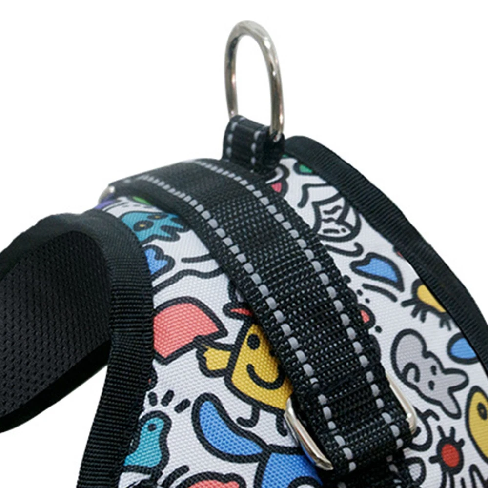 Dog Harness Adjustable Reflective Safe Breathable Pet Walking Vest Dog Harness Adjustable Reflective Safe Breathable Pet Walking Vest