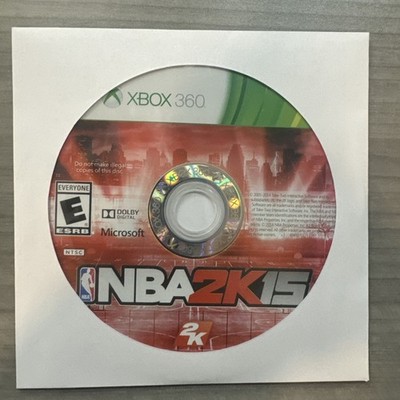 Nba 2K15 - Microsoft Xbox 360 Disc Only Cleaned/Tested