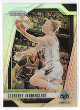 2024 Panini Prizm WNBA Silver #53 Courtney Vandersloot New York Liberty