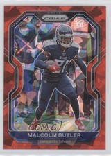 2020 Panini Prizm Red Ice Prizm Malcolm Butler #106 0v1