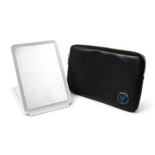 Travel Makeup Mirror With Light Rechargeable Led Vanity Mirror Case