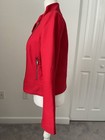 New Banana Republic Red Asymmetrical Cotton Jacket Size M — photo 2