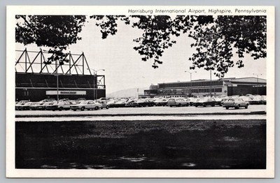 Harrisburg International Airport Highspire Pennsylvania Postcard