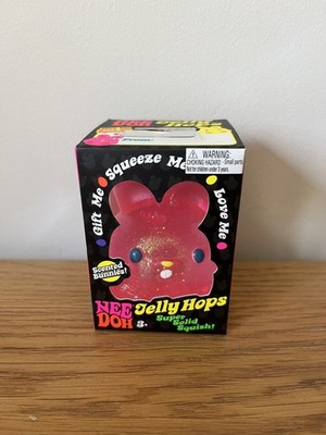 NEE DOH Needoh Jelly Hops Pink Dufthasen Ausverkauft Neu Fidget Original