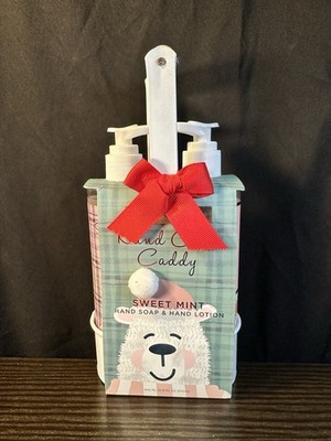 Beauty Concepts Hand Care Caddy Sweet Mint Hand Soap & Hand Lotion Gift Set