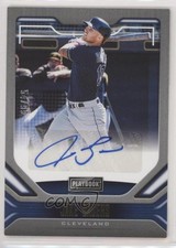 2020 Panini Chronicles Playbook Auto Gold 54/99 Jake Bauers #PA-JB Auto 03xg