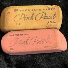 Pink Pearl Eraser 101 100 EF Eberhard Faber Papermate