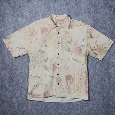 Vintage Hilo Hattie Hawaiian Shirt Men's Size L Est The Hawaiian Original