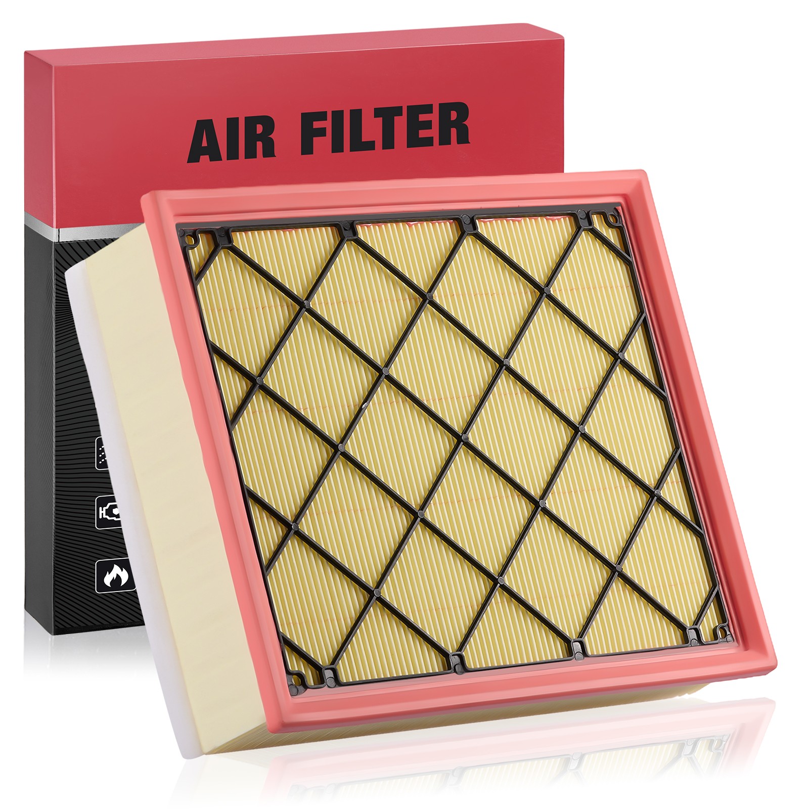 Engine Air Filter Fits Volvo C30 2007-2010 C70 2006-2013 V50 2005-2011 2.4L 2.5L