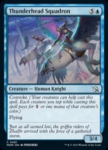 Thunderhead Squadron #81 March of the Machine MTG Common