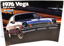 Gm Chevrolet 1976 Vega And Cosworth Vega Original Sales Brochure Catalog