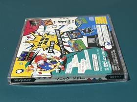 Sonic Jam Sega Saturn Reg Card Spine Flyers Japan Tested Excellent