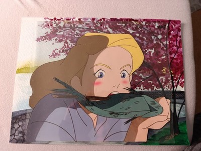 Anime Cel Tico-Ein Toller Freund Cherryl WMT Nippon Animation Handgemalt Unikat