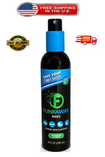 FunkAway Odor Eliminating Spray for Shoes, Skates, Work Boots  More, 8 oz., Ext