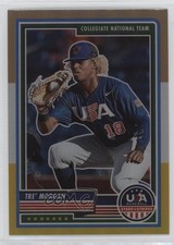 2023 USA Baseball Stars & Stripes Bronze Silver and Gold Prizm Tre' Morgan 19l7