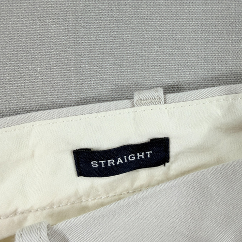 NWT J Crew Straight Fit Flex Chino Pants Mens 38x32 Khaki Beige Canvas Preppy - Picture 6 of 11