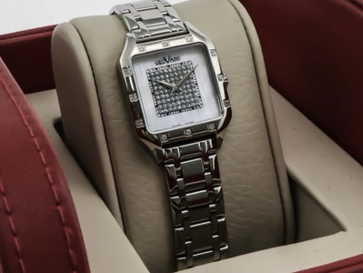 GEOVANI - Swiss Diamond Watch - GOL591-SS-DD-7