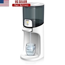 Instant Baby Bottle Warmer Warm Water Dispenser Fast Formula Mixing 24/7 White