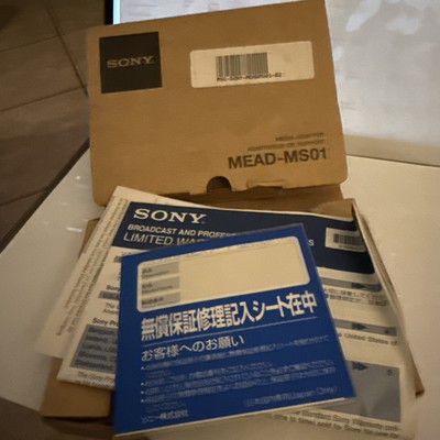 NEW GENUINE Sony MEAD-MS01 Pro-HG Duo Memory Stick Adaptor for XDCAM EX