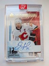 2008-09 SP Authentic - Sign of the Times Jarome Iginla #ST-JI (AU)