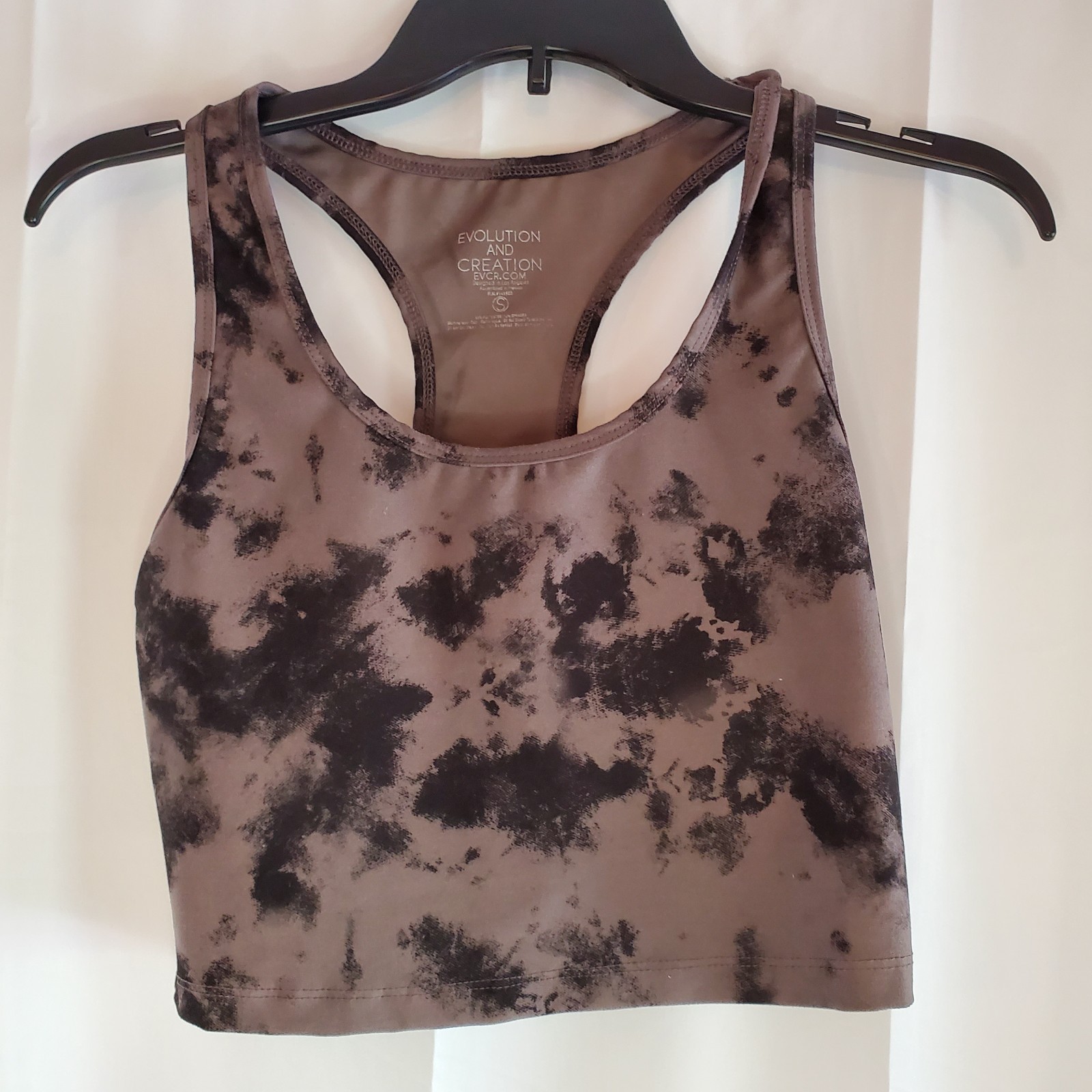 Evolution and Creation Athletic Cropped Racerback… - image 1