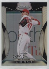 2019 Panini Prizm Tier II Silver Prizm Mike Trout #192 yy4
