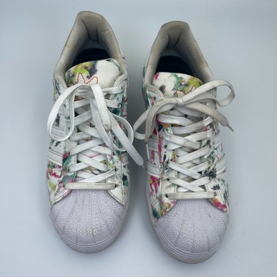 Adidas Superstar GX5374 Sneakers Mens US 7 Multicolor Tie Dye Lifestyle Shoes