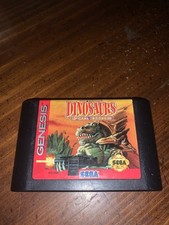 Dinosaurs for Hire Sega Genesis 1993 - Tested And Works, Authentic (cart Only)