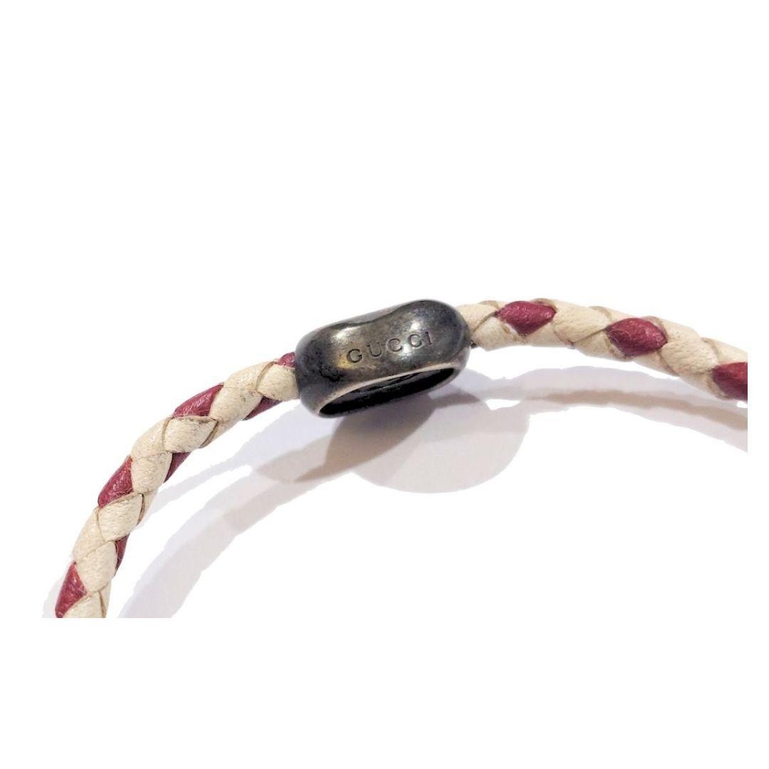 Gucci Code Bracelet Interlocking G Silver 17 in U… - image 6