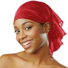 Satin Head Scarf 30x30 Inch Headband For Women Silk Scarf Hair Wrap Sleep