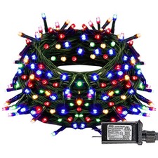 Dazzle Bright Christmas String Lights 33 ft 100 LED Connectable Fairy