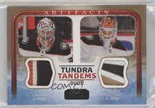 2023 Artifacts Tundra Tandems Premium 6/15 John Gibson Lukas Dostal Patch 0y3o