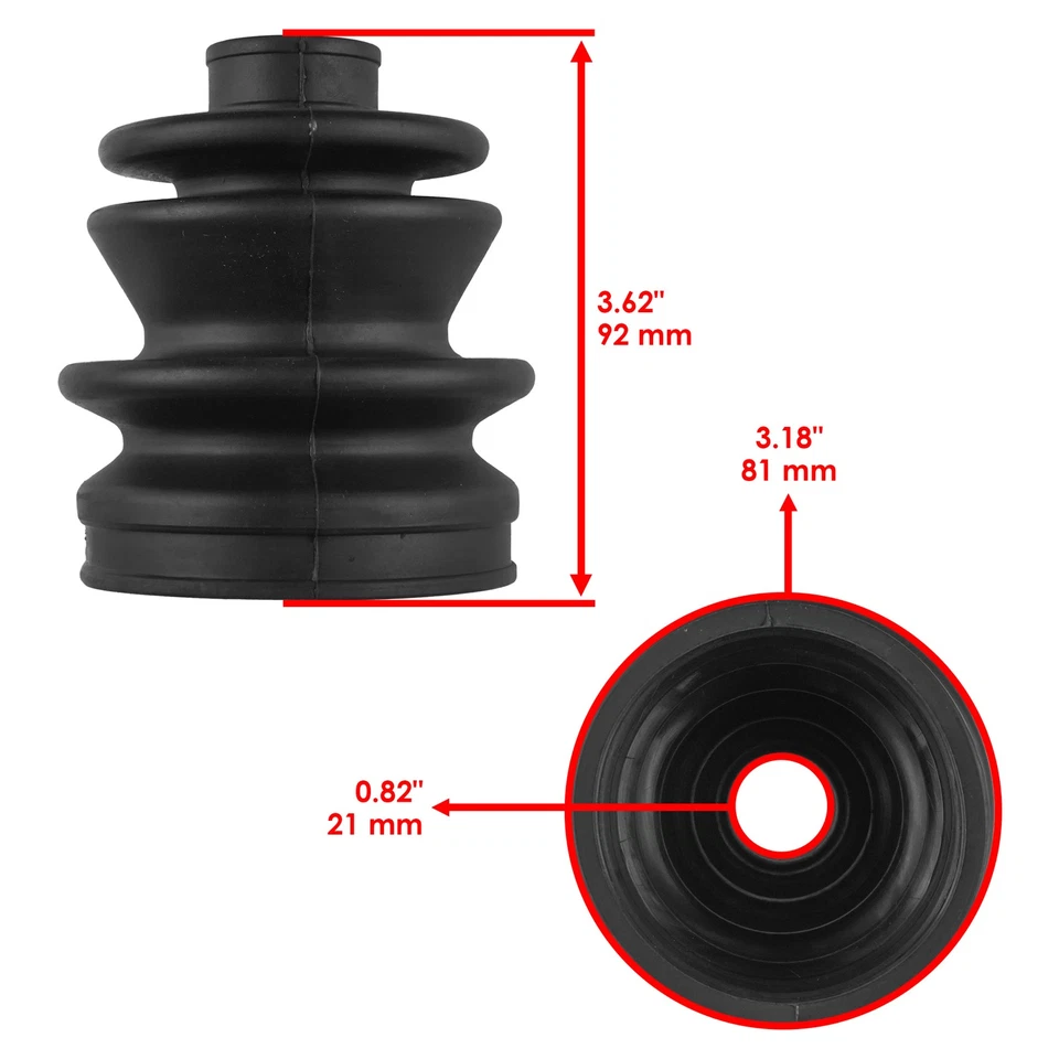 Kit de arranque CV interior exterior de 2 ejes delanteros para Arctic Cat 250 300 400 454 500 4X4  Foto 2 de 4