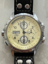 Hamilton Khaki X-Wind Chronograph Automatic Yellow Men's Watch (H776660)