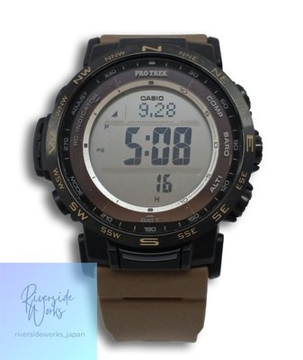 CASIO PRO TREK Solar Radio Watch PRW-35LD-5JF Outdoor Adventure
