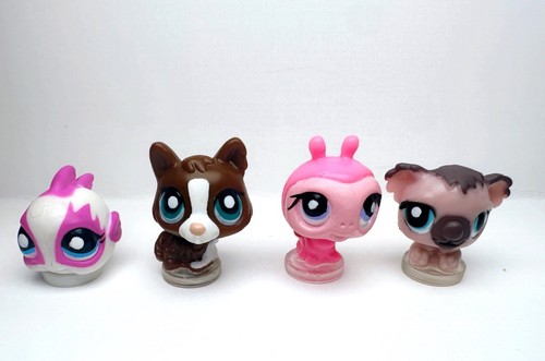 Littlest Pet Shop LPS Teeniest Tiniest Lot 4 Animals - Lot #4
