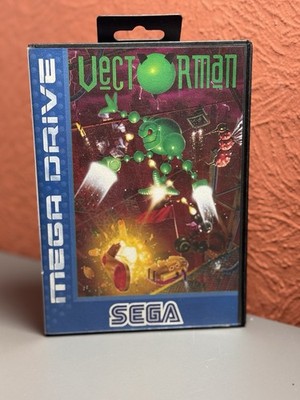 Sega Mega Drive Spiel : Vectorman - MD Modul Anleitung OVP / PAL Game
