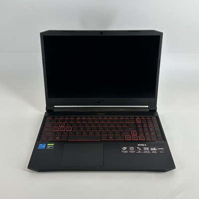 Acer Nitro 5 15.6 144Hz FHD i5-11400H 2.70GHz 8GB 512GB SSD GTX 1650 Good - READ