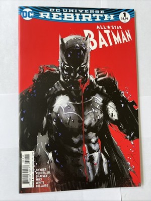 All-Star Batman #1 NM+ 2016 Jock Variant DC Comics