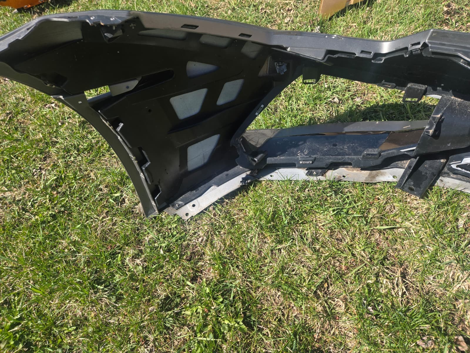 2014-2019 LAMBORGHINI HURACAN LP580 LP610 FRONT BUMPER COVER GRAY OEM 400807437